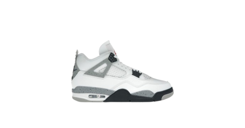 Air Jordan 4 White Cement